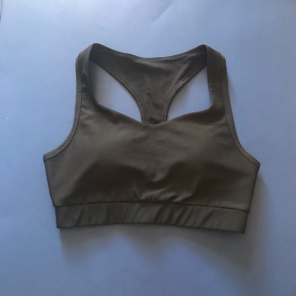 Cute Black Sports Bra💛